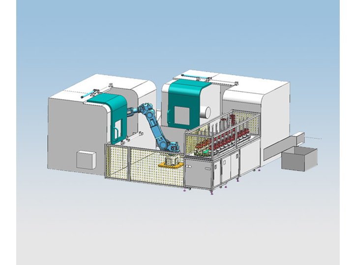 關節機器人加工上下料（liào）